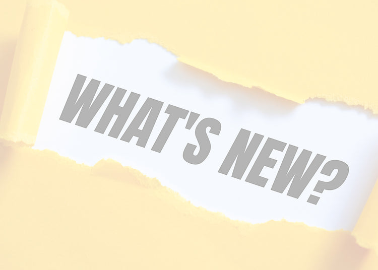 what's new section of the website where all products new to the site are shown