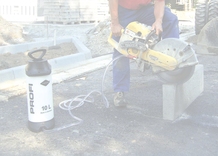 using a water supply to stop dust when cutting stop our dust suppression tanks are easy to use