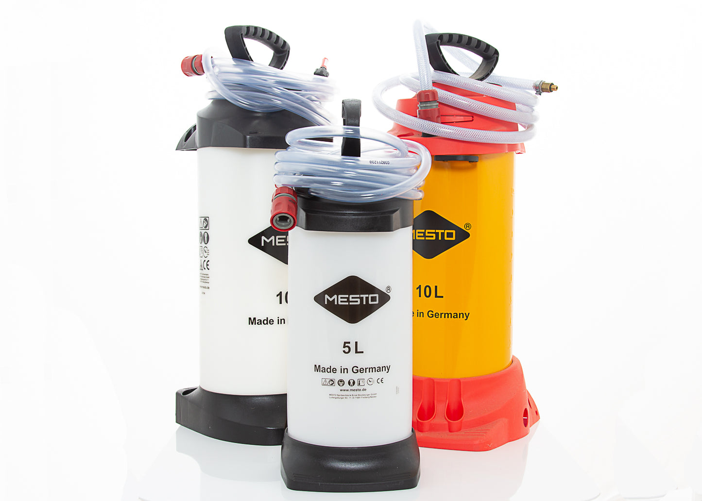 photo showing our range of compression style dust suppression tanks