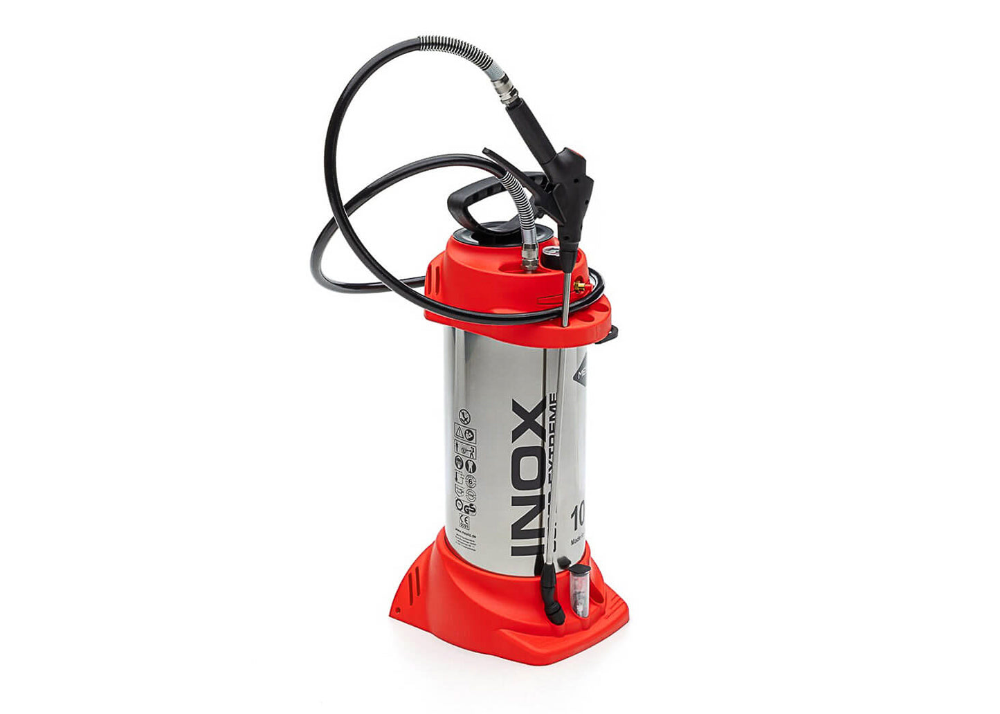 our super extreme stainless steel sprayers have very high chemical resistance and maximum spraying pressure
