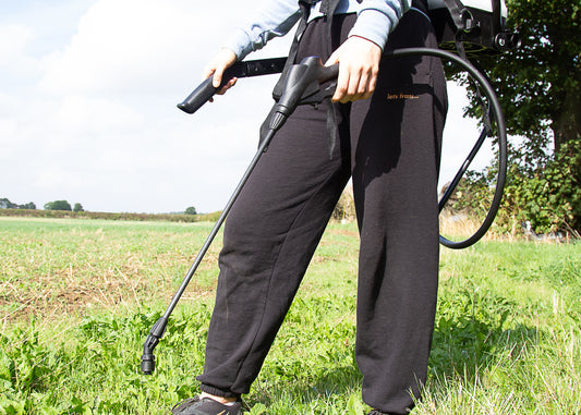 add spray clean to your sprayer to ensure that all traces of chemicals and treatments are removed from your tank, hose and nozzles