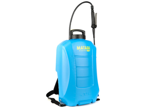 our electric knapsack sprayers can be used with the 6 metre hose extension