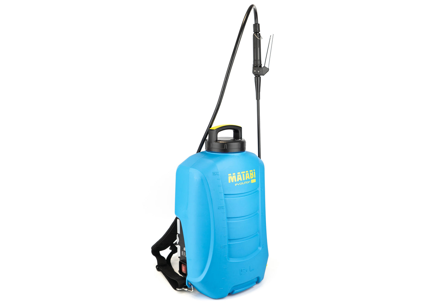 our electric backpack sprayer with 15 litre fill capacity