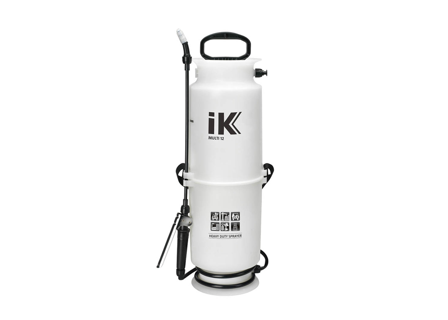 IK 12 compression sprayer with a 10 litre fill capacity