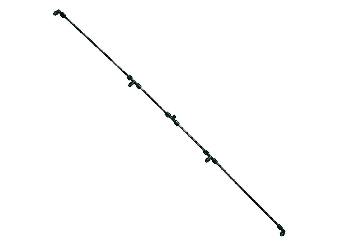 photo of our 4 nozzle wide spray boom that can be used with many of our electric sprayers for spraying lawns and plants.