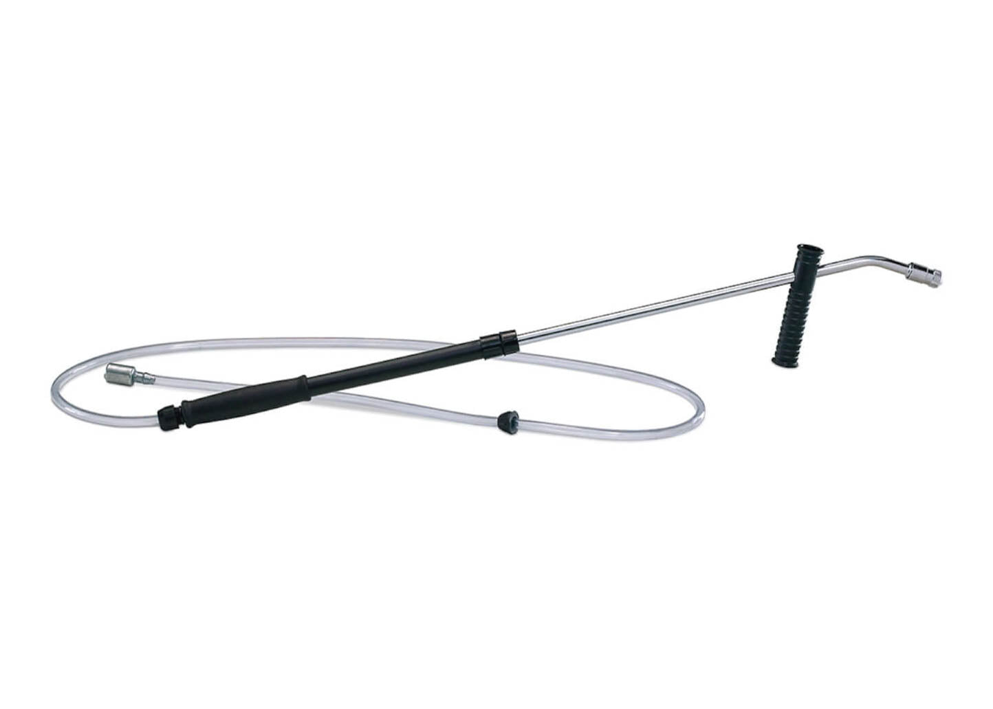 pump action sprayer with clear hose of a range of lengths