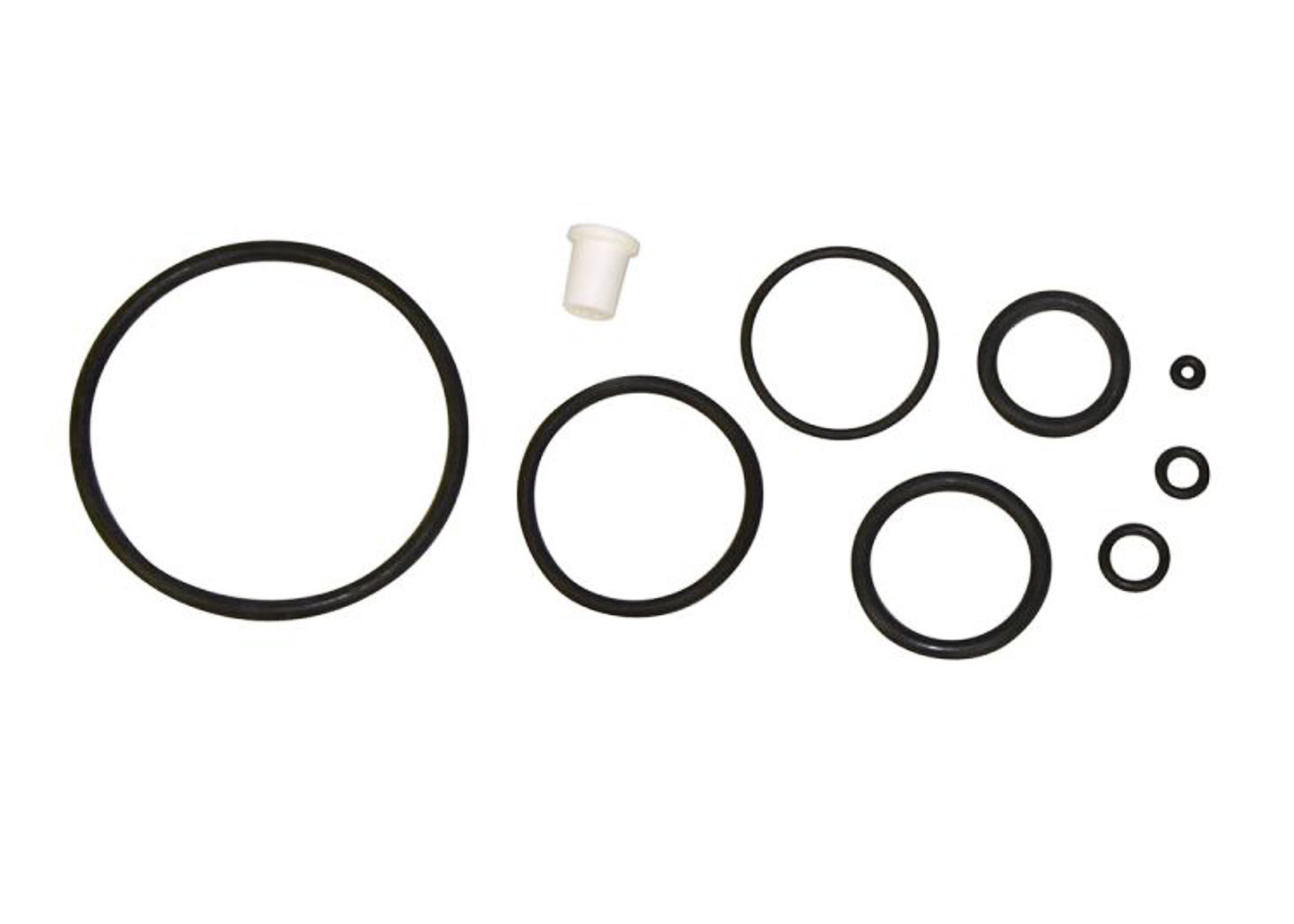 photo showing the contents of the repair kit for our hand sprayers fitted with EPDM seals for high alkaline resistance.