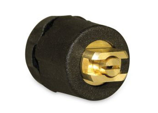Flat jet nozzle for spraying all types of garden plant protection products