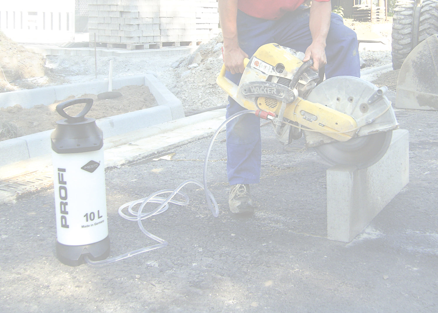 using a water supply to stop dust when cutting stop our dust suppression tanks are easy to use