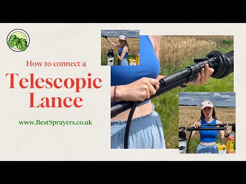 a short video showing how to connect our telescopic lance to a sprayer