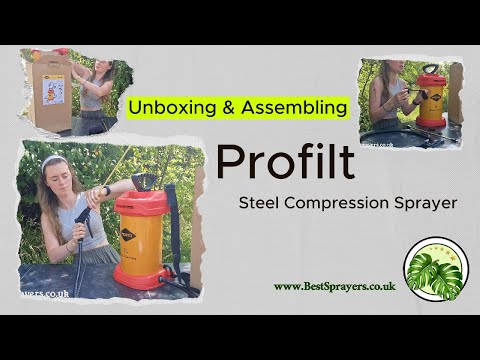 link to our youtube channel where we show how to assemble our Profilt steel compression sprayer